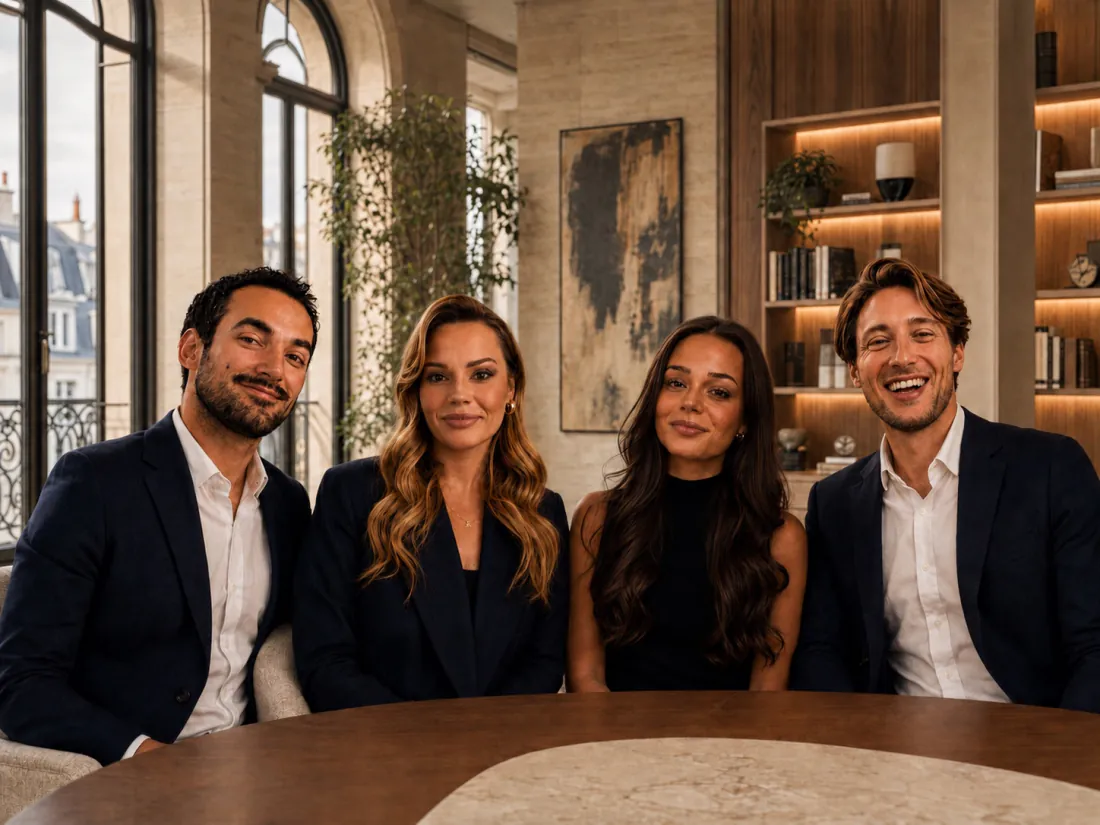 L’équipe Kokoro : Simon, Maïlys, Salomé et Samuel
