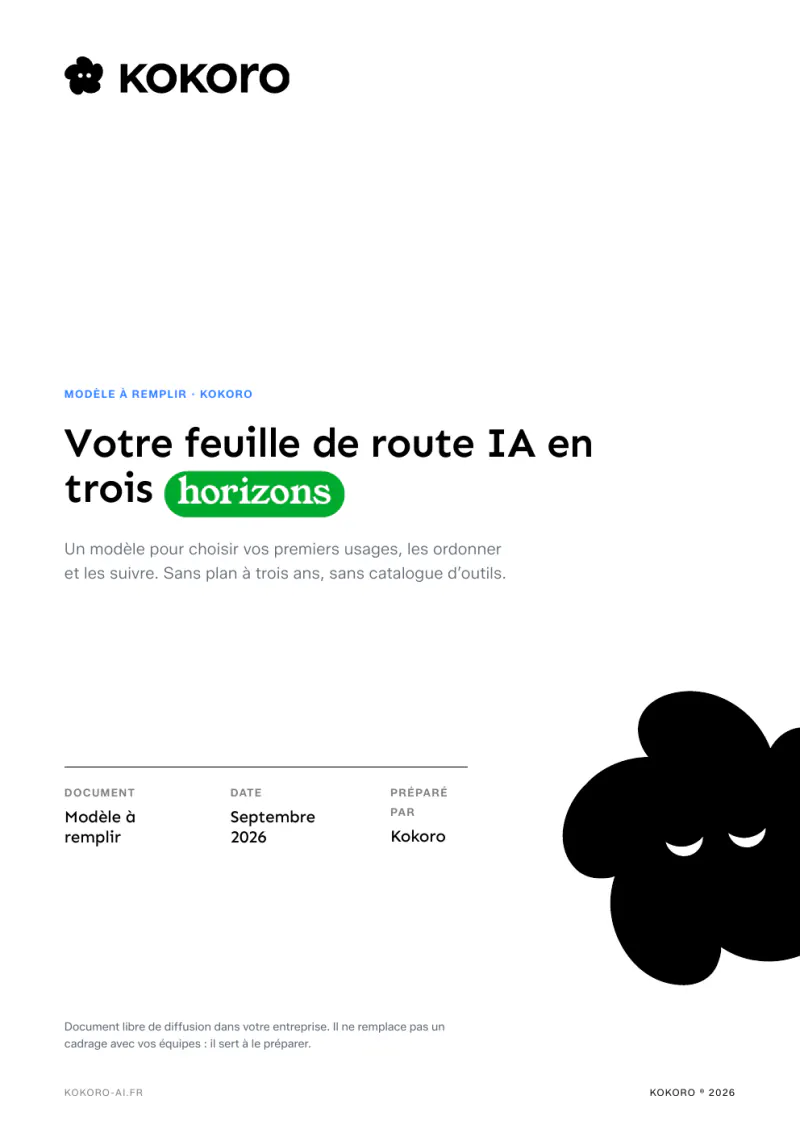 Couverture du document « Feuille de route IA »
